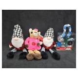 (3) NWT Dog Squeaky Toys & Gift Set