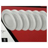 Utilitech 3 in 1 Recessed Downlight 6CT 4 in
