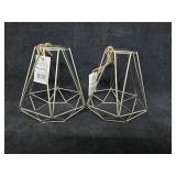 (2) Style Selections Geometric