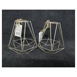 (2) Style Selections Geometric