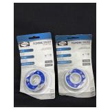 (2) New Harris Plumbing Solid Wire Solder 4oz