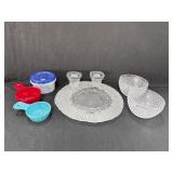 Lot Of Plates & Kitchen Items