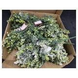 Box Of Christmas Greenery