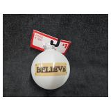 Box of (12) Believe Ornaments