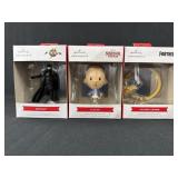 (3) Hallmark Christmas Ornaments