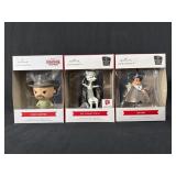 (3) Hallmark Christmas Ornaments