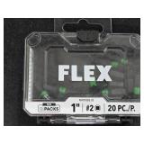 NIP FLEX Impacks 1" #2 20PC Bit Set