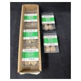 (5) Boxes 1" Wooden Buttons 6 Pcs