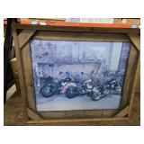 Framed Motorcycle Pic