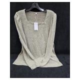 NWT Soft Square Neck Sweater Sz Large