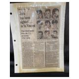 Vintage News Paper U.S. in Issuing Elvis Stamps