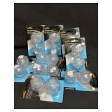 9 Road&Home Acrylic Faucet Handles Clear "J"