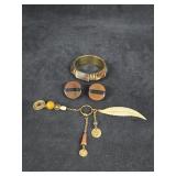 Bracelet, Earrings & I