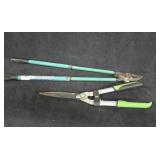 Pr of Loppers & Hedge Trimmers