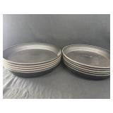 (10) 18" Drain Pans For Plants