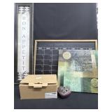 Art Decor, Calendar Board. Black Toner Cartridge