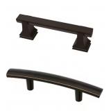 Brainerd Arch Bar Drawer Pull, Classic Footed Pull