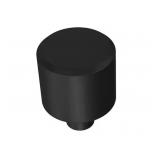 Brainerd Bar 1-in Matte Black Round Cabinet Knob