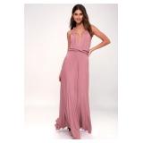 Lulus Tricks of the Trade Multi Way Dress Sz Md