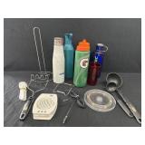Kitchen Items & Water Bottles