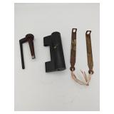 Antique Korean Metal Chest Lock 6"