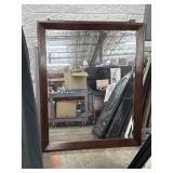 Cherry Wood Mirror