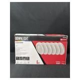 6 Pcs Downlight 2700k-6500k