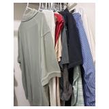 Lot Of T- Shirts & Long Sleeve Button Down