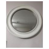 Round White Wooden Mirror 26ï¿½