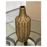 Apropos Home Collection Gold Tone Vase