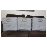 (3) Storage Bins