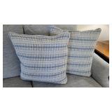 (2) Decorative Pillows