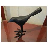 Metal Crow Decor