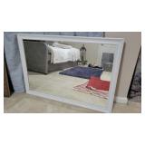 White Wooden Mirror