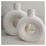 2 Nordic Vases