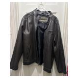 Sz: L, Type Field Apparel Leather Jacket