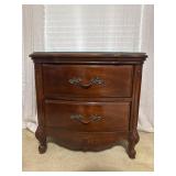 Antique Night Stand 2 Drawer
