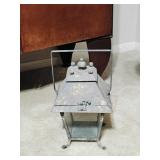 Metal Lamp Decor or Candle Holder