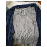 Shower curtain & long sheer material