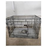 36x24x22 Dog Kennel w/ Catch Tray & Wire Dog