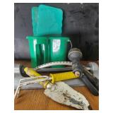 Gardening Kit including Bucket, Melnor XT Spray