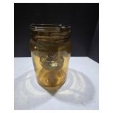 Bath & Body Works Amber Jar Candle Holder