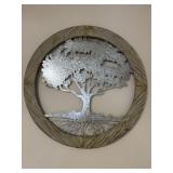Three Of Life, Wall Decor Wood, Metal