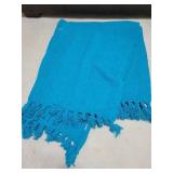 DKNY Fringed Throw