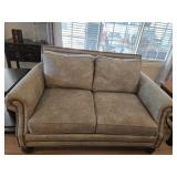 Studded Love Seat From Gallery Furniture