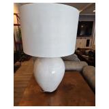 Heavy Glass Lamp