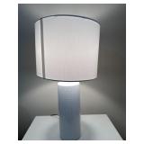 Steuben Table Lamp, White