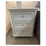 Shabby Chic Night Stand 3 Drawer