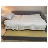 Twin, Trundle Grey Bed