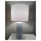 Steuben Table Lamp, White